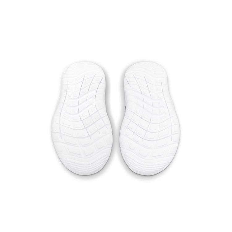 Nike Zapatillas de deporte para bebé Free RN 2021 TD en color negro, gris humo oscuro, gris humo claro y blanco CZ3997-001