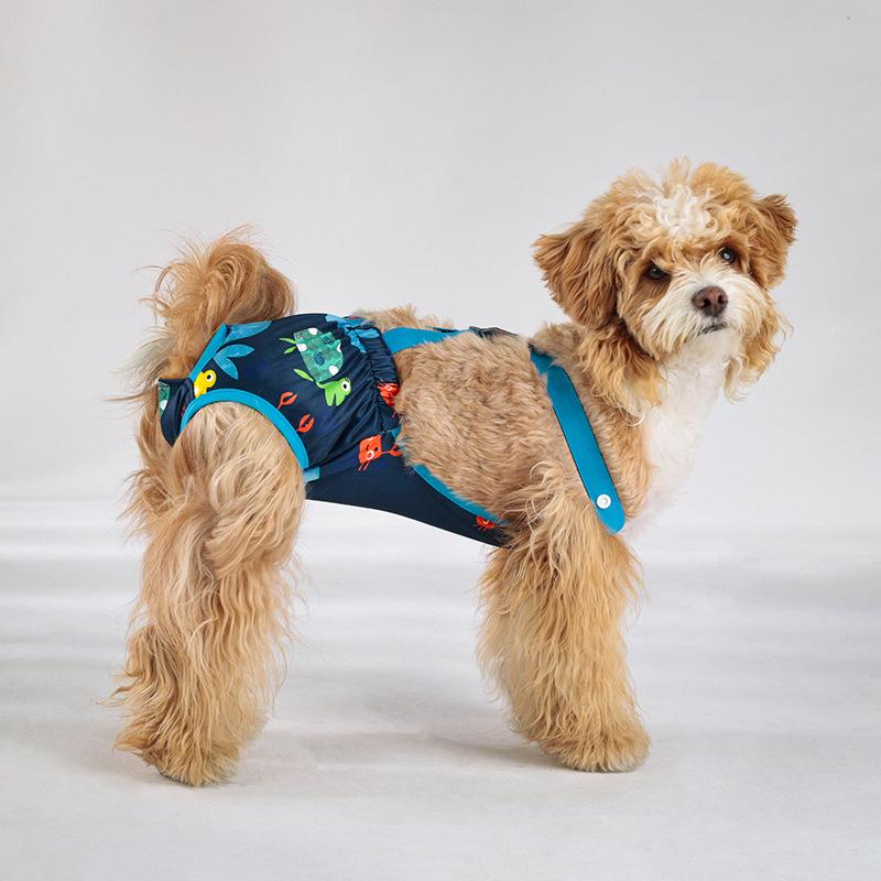 Washable Anti-Harassment Dog Physiological Pants – Teddy Pet Apparel