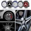 75mm 4pcs For Mercedes Benz W211 W205 W213 W203 C218 A207 CLA CLS E Class For Mercedes Benz wheel center cap Hub cap Accessories FA1