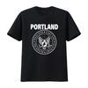 T Shirt Portland Maine 100 Cotton S Xxl Black Punk Rock Band Logo Inspired Me Souvenir Idea Vintage