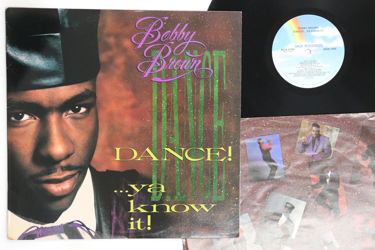 

LP Record BOBBY BROWN Dance Ya Know It MCA6342 MCA 1989 US Rap HipHopRB Used