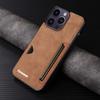 Retro Card Holder Phone Case for iPhone 16 15 14 13 12 11 Pro Max Mini XS XR X SE 2020 2025 7 8 Plus Wallet PU Leather Cover