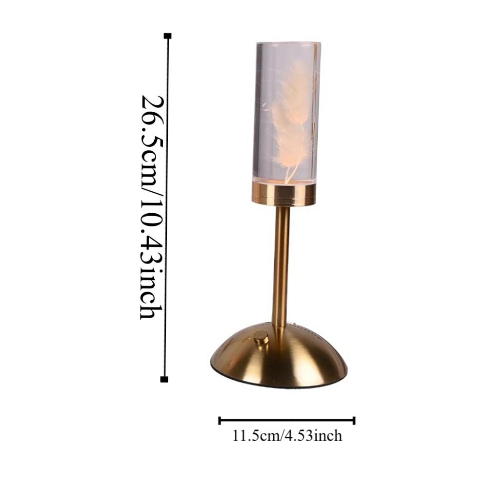 Standing Dimming Night Light Immortal Flower Atmosphere Lamp New Bedside Lamp  Ornament
