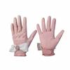 Enhanced Grip Golf Gloves with Bow Snug-Fit Microfiber Comfortable