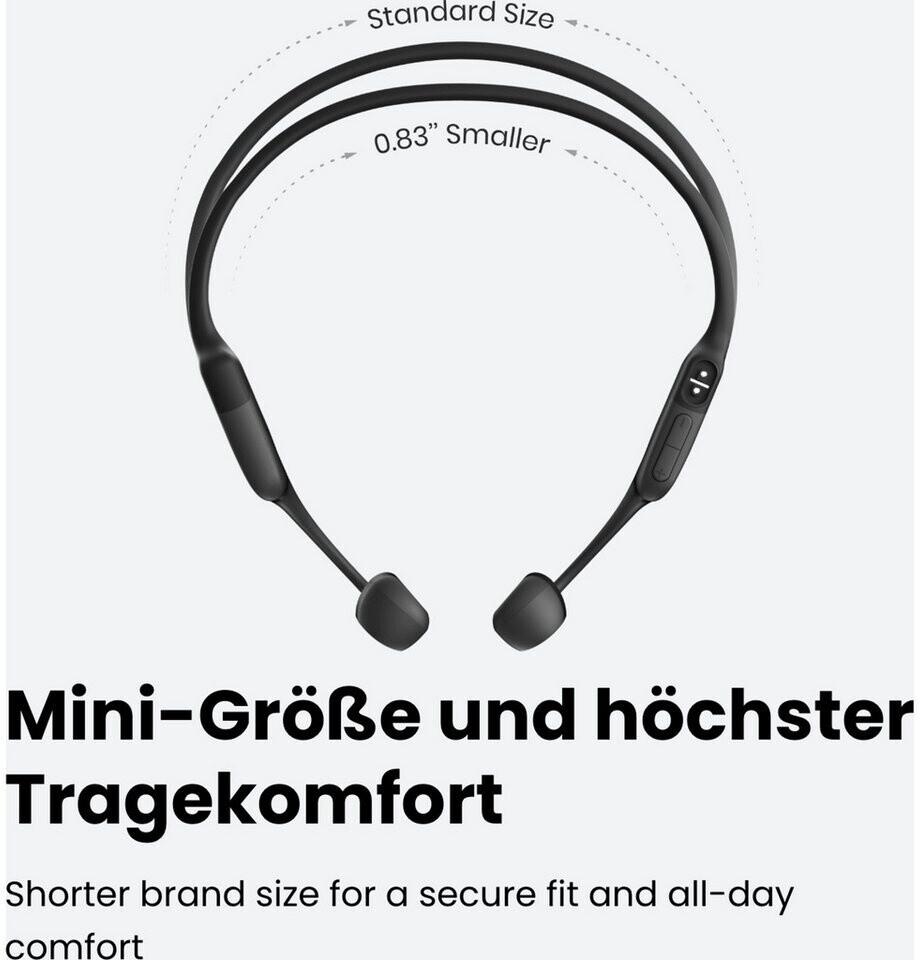 Auriculares de diadema Shokz OpenRun Mini USB-C negro