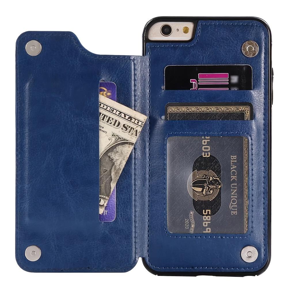 Leather Wallet Case For IPhone 14/13/12/11/Pro Max/Mini/XR/X/XS Max/8/7/6S/6 Plus/SE2/SE3/2022/2020 - Card Holder & Flip Back Cover