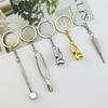 Mini Dental Tools Teeth Keychain Simulation Tooth Key Holder Clinic Promotion Gift