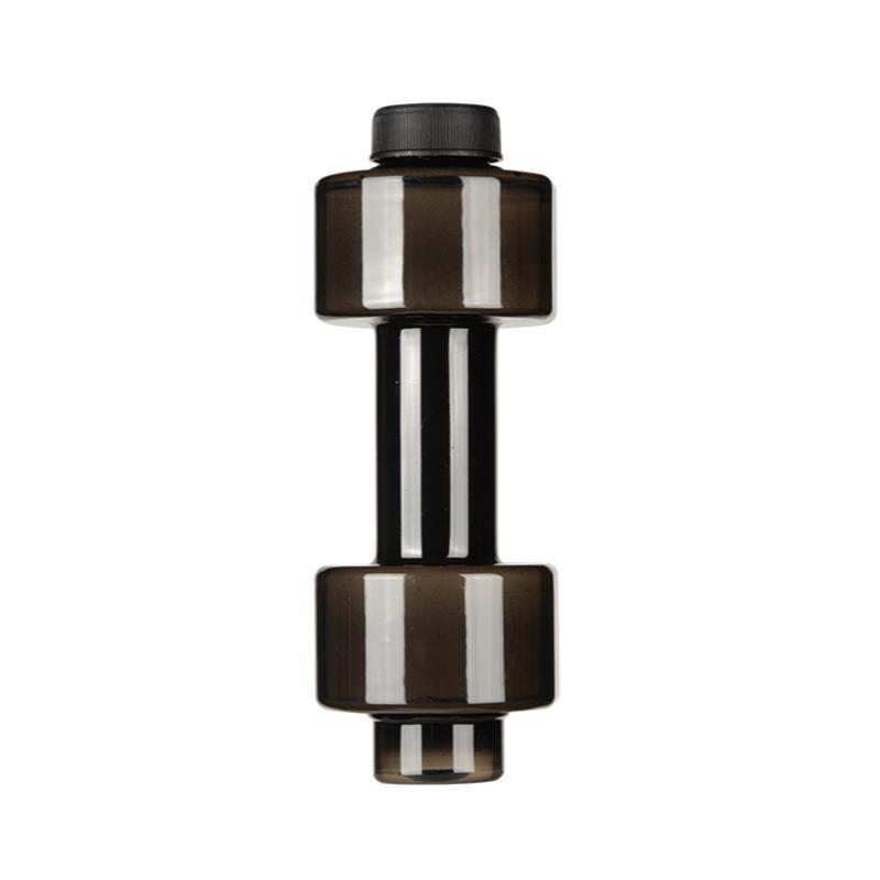 Leakproof Dumbbell Water Cup Dual Purpose 550ml Dumbbell Water Bottle Portable Creative Sports Water Cup Gym