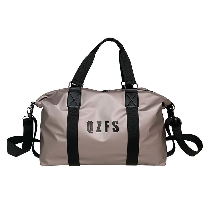 Street Trend Travel Bag Glossy Material Portable Outdoor Portable Ladies Travel Bag Commuter Messenger Bag