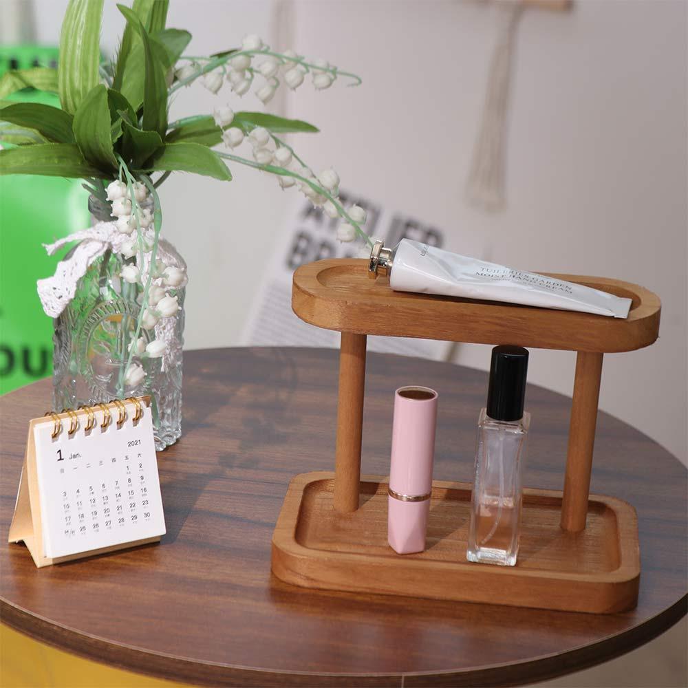 Display Rack Jewelry Storage Rack Cosmetics Shelf Desktop Organizer  Home