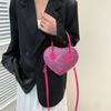Chic Heart Design Crossbody Bag For Women Versatile Pu Leather Handbag