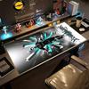 Football Messi Customized Name Mouse Pad Gaming Laptop Mouse Pad Computer Desk Keyboard Mat Non-Slip Rubber Base Computer Decor Item Office Use