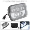 Lâmpadas de Farol LED Quadradas à Prova d'Água para Carro Automotivo 300W 7 Polegadas Feixe Selado para Jeep