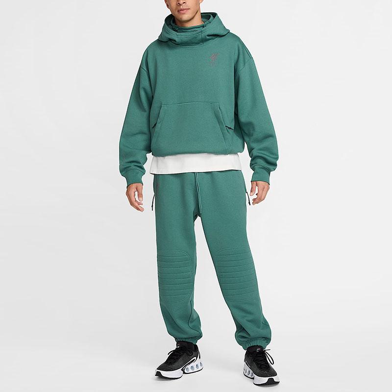 Nike Therma-FIT Tech Pack Liverpool Football Club Solid Color Hoodie Men Hoodies Green FQ7787-361
