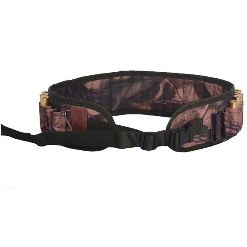 Tactical 30 Rounds Bandolier Belt 12 Gauge Cartridge Pouch Hunting Shotgun Shell Ammo Waist Belt Holder Airsoft Accessories