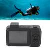 4K 65MP Underwater Camera Autofocus 2.88in 1.44in Dual Screen 2500mAh 33FT Water Proof Camera Underwater Digital Camera for Snorkeling