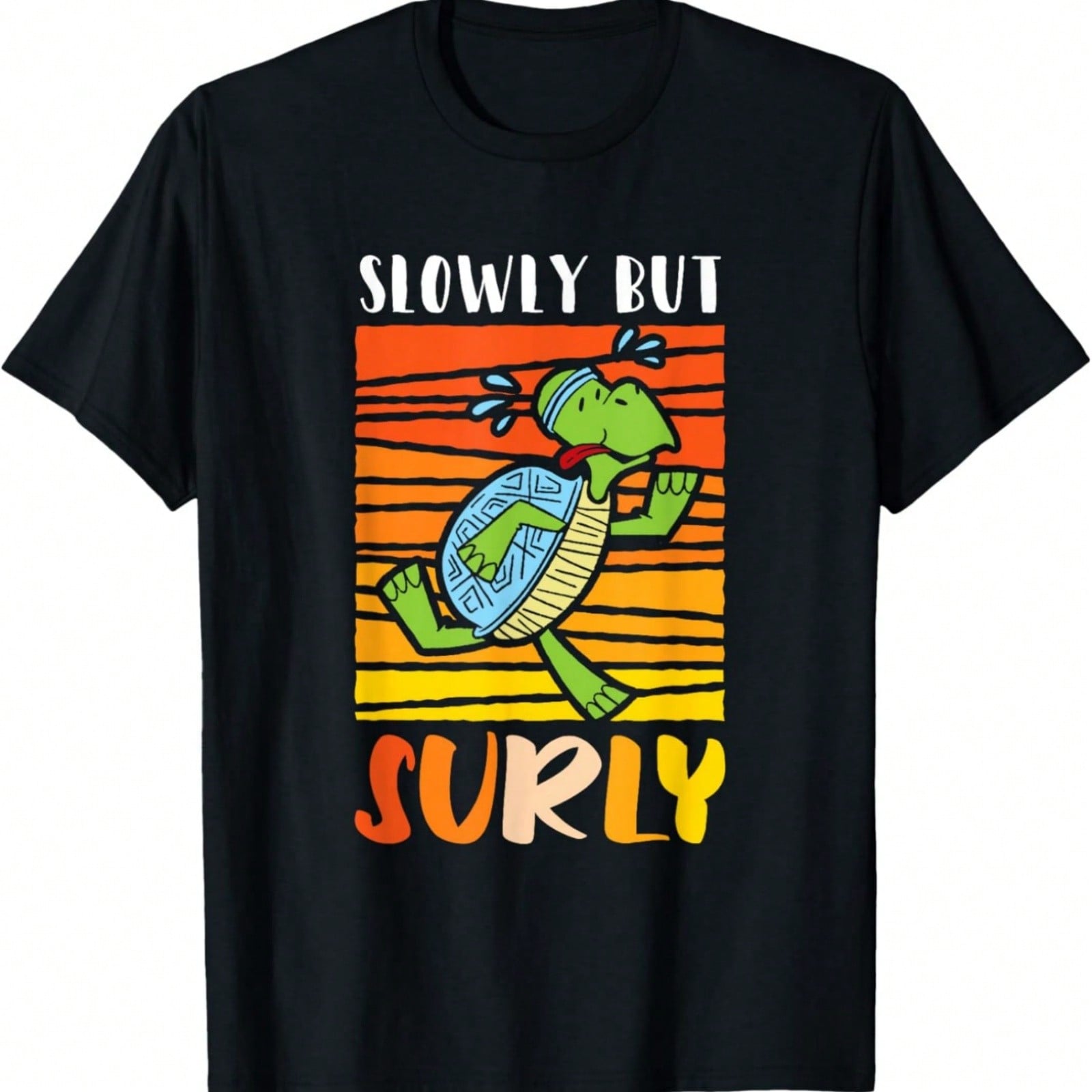 Slowly But Surly - Sea Turtle T-Shirt S разноцветный