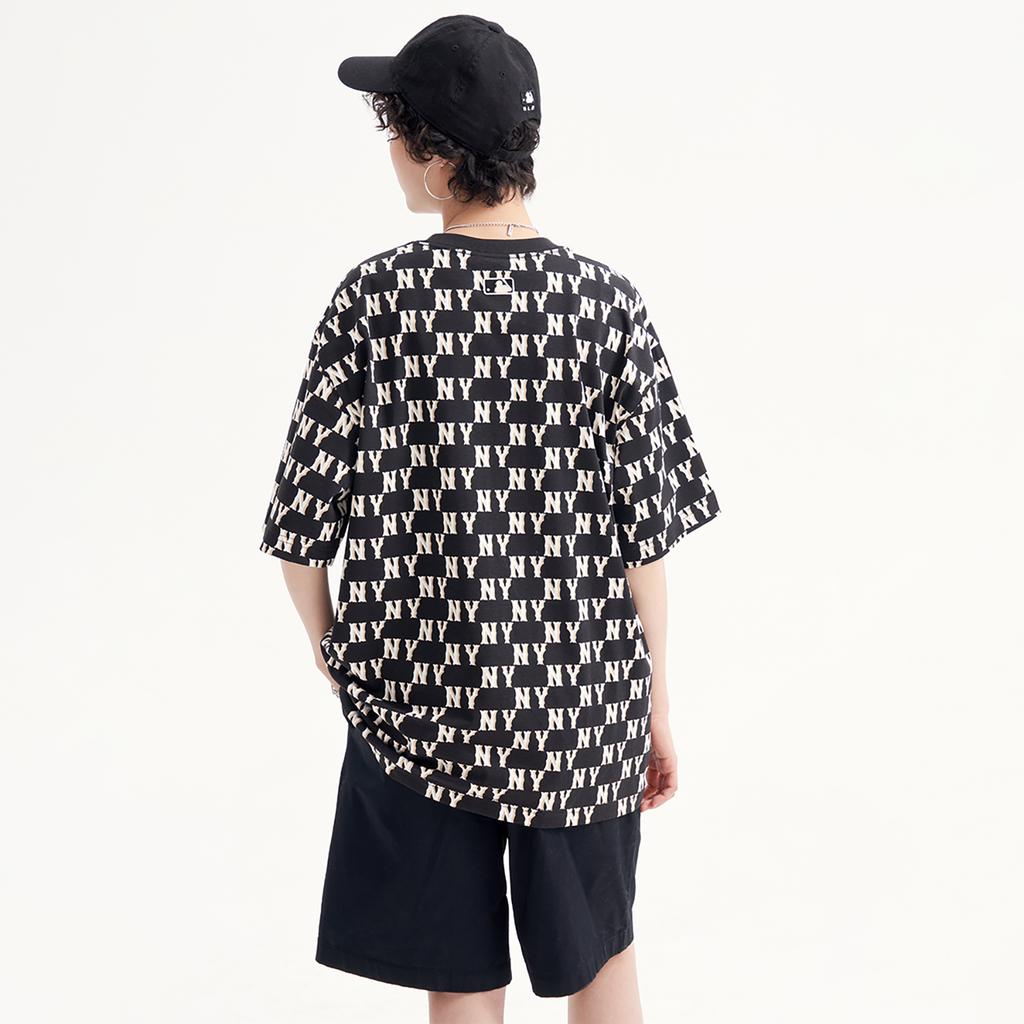 New MLB New York Yankees SS23 T Shirt Unisex Black 3ATSM1133-50BKS