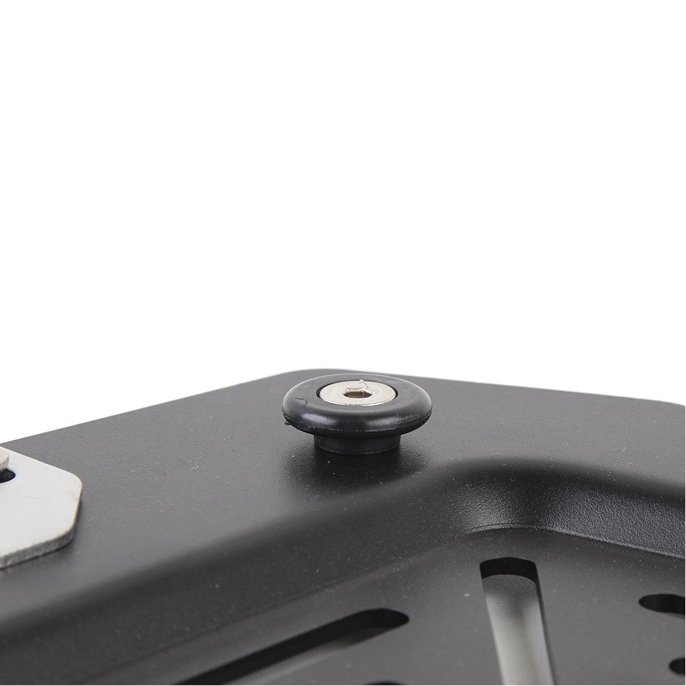 12pcs Bushing Pad ABS Black CNC Aluminum Alloy Motorcycle