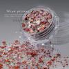 Nail Art Mixed Glitter Sequins: High Shine Hexagons & Rounds