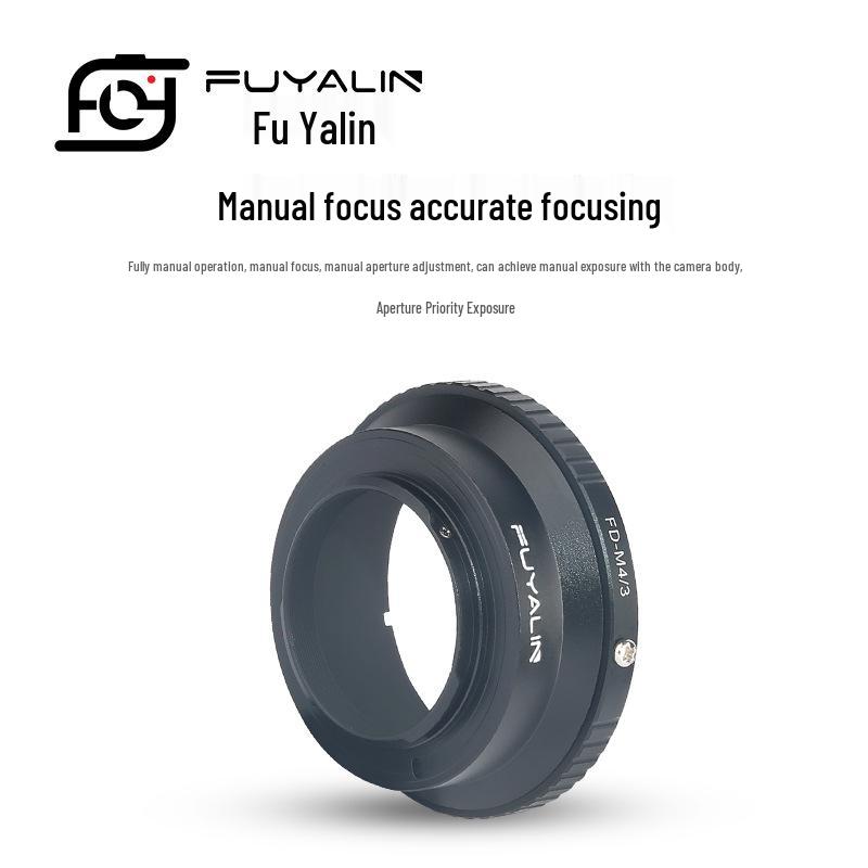 FD-M4/3 Lens Adapter for Canon FD Lenses To Olympus/Panasonic M4/3 Cameras