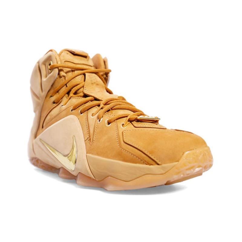 Nike LeBron 12 Ext 'Wheat' Sneakers 744287-700