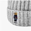 Polo Ralph Lauren Wc0522 032 Solid Denim Bear Pom Pom Beanie