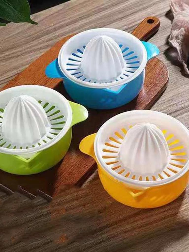 1PC Orange Manual Lemon Juicer Mini Fruit Juicers Wooden Lemons Squeezer Portable Hand Press Citrus Juice Kitchen Tool