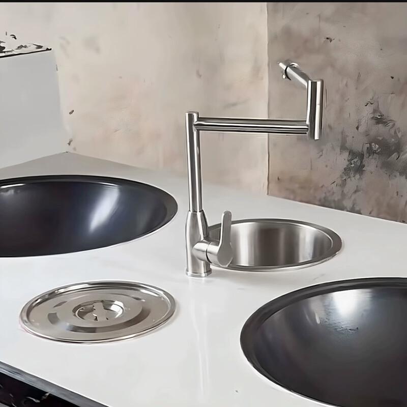 Tai Ju Fu 304 Stainless Steel Single Cold Faucet for Firewood Stoves