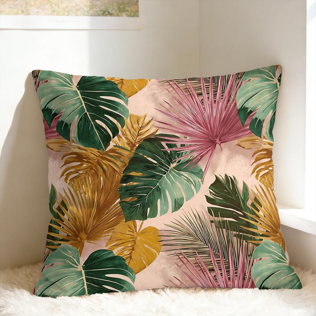Tropical Floral Pillow Case Novelty Pillow Cover Comfy Pillowcases For Wedding Party Home Decor
