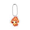 Anime Acrylic Key Ring for Brionne Alolan Meowth Pumpkaboo Chimchar Espurr Piplup Q Version Self-Made Acrylic Key Chain Pendant