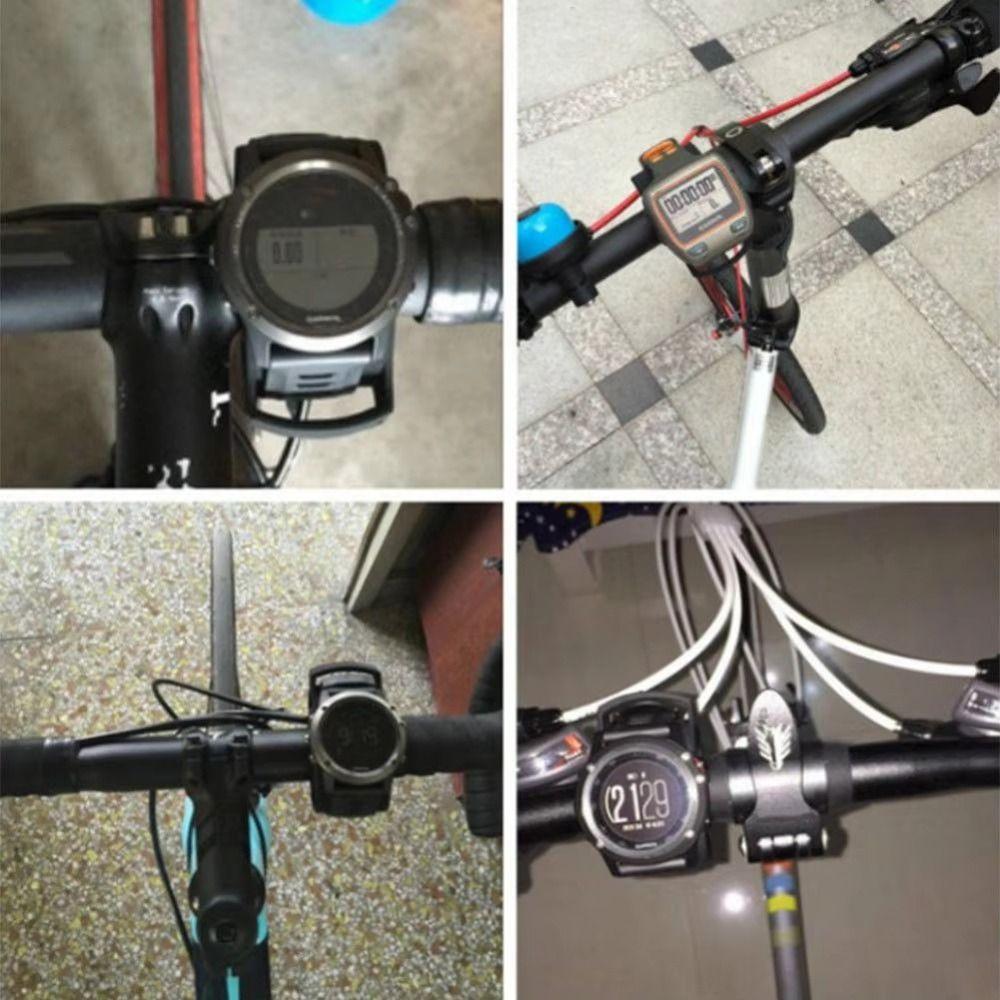 Schnellverschluss Fahrraduhrhalterung Kunststoff Ergonomisches Design für Garmin Forerunner