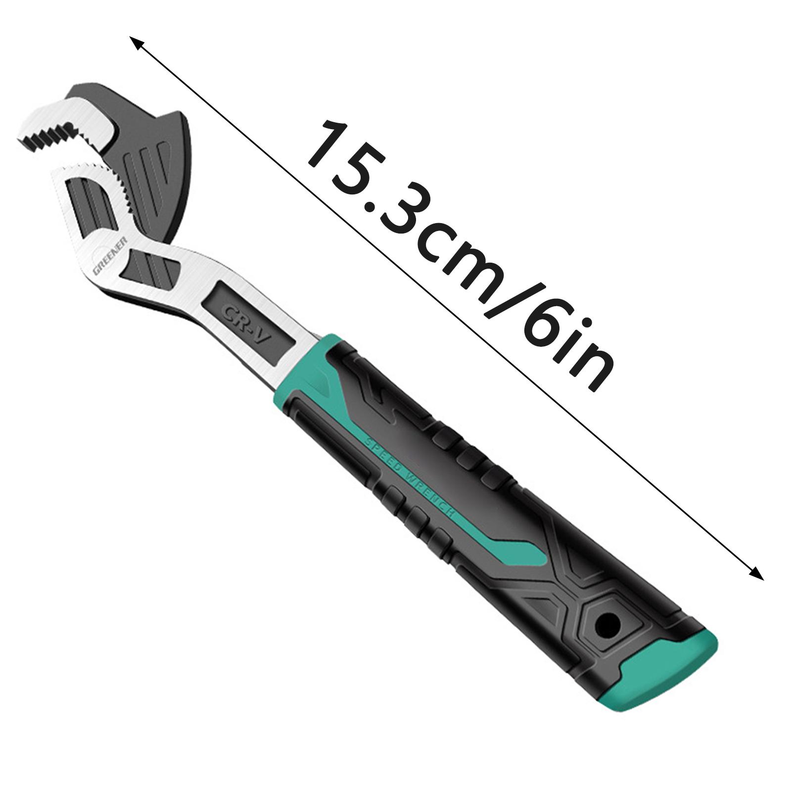 

6/8/10inch Self-locking Wrench Portable Open-end Adjustable Wrench Electricians Carpenters Machine Maintenance Hardware Tools