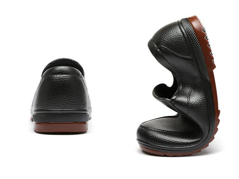 Herren Rutschfeste Wasserdichte Niedrige Regenstiefel