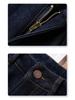 Ancola Women's Red Fleece-Lined Wide-Leg Jeans, Autumn/Winter 2024 Retro High-Waisted Slim Fit