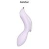Stimulateur double - Satisfyer - Curvy Trinity 2 - Violet - Stimulation clitoridienne - Point G