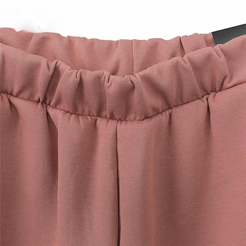 Adidas SS25 Однотонные Универсальные Спортивные Длинные Брюки Женские Брюки Розовый JC5058