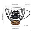 Coffee Pod Holder Candy Container Storage Basket for Cafe Counter Bar