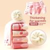 5Pairs 1-16Years Miller Rabbit Terry Socks Accessories Ultra Thick Athletic Socks Keep Warm Cotton Snow Boot Socks