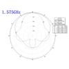 Black UWB Antennas 1.1GHz-9GHz Ultra Wideband Antennas High Gains Radio Transmit Receive Antennas