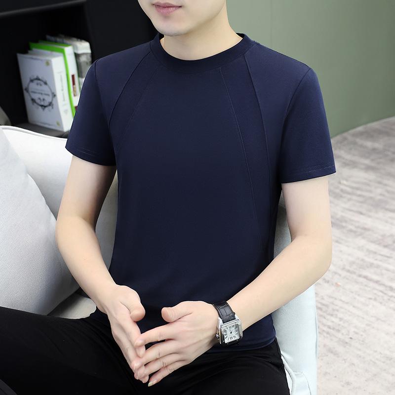 Men's Summer 2026 Cotton Designer Loose Short-Sleeve T-Shirt