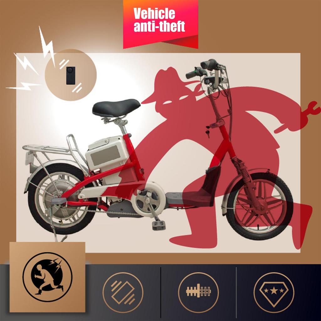 Car Alarm 110dB Loud Car Security With Wireless Remote Adjustable Volume Waterproof Anti Theft Device Motorcycle Anti Theft