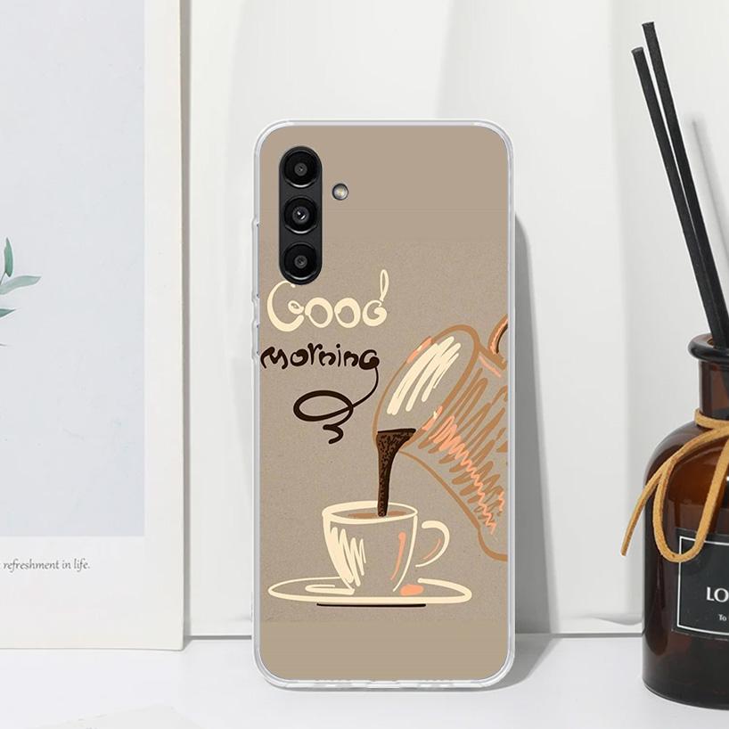 Kaffeeweinbecher Handyhülle Für Samsung Galaxy A15 A25 A35 A55 A14 A24 A34 A54 A13 A23 A33 A53 A12 A22 A32 A52 A05S A04S A03S