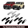 For Suzuki Jimny 2018-2025 JB64W/JB74/JC74W  Door Handle Anti Scratch Decorative Strip Exterior Door Bowl Cap Cover Accessories