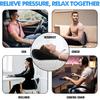 Soft Lumbar Support Pillow for Driving Seat 100% Memory Foam Lumbar Pillow for Lower Back Pain Relief, Lumbar Support Cushion for Car Seat, Office