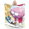 Bequeme Reguläre Zeigt Cartoon Anime Decke Stuff Sofa Dekorativ Decke Überwurf Super Warm Fleece für Auto