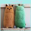 Adorable Frog Cartoon Rabbit Pig Plush Toy Nap Time Companions Gift Birthday