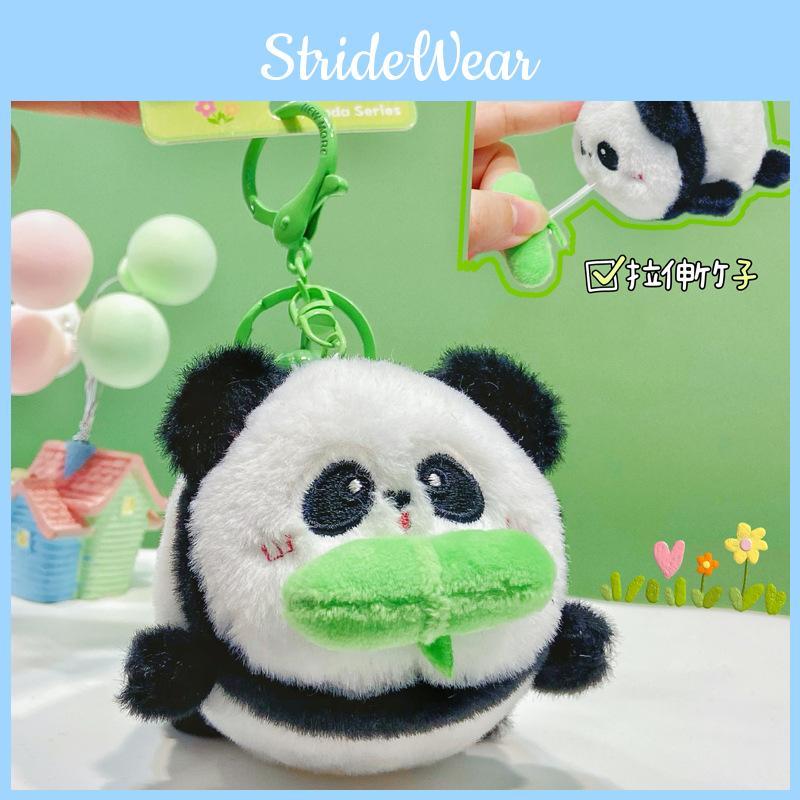 Cartoon Cute Plush Panda Keychain For Kids And Adults Perfect For Bag Decoration