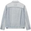 Levis Simple Comfortable Versatile Casual Loose Long Sleeve Denim Jacket Men Jackets Light-Blue A7632-0011