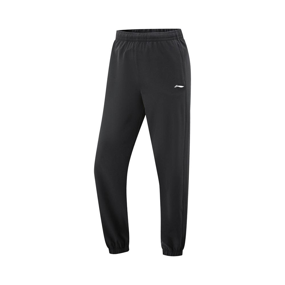 Li Ning Casual Pants Unisex Black Moderate Cuffed Pants ARYU529-6 2XL